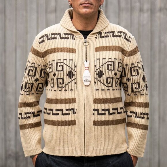 Pendleton Other - NWT Pendleton ORIGINAL WESTERLEY MEN'S SWEATER Cardigan Big Lebowski Edition - M